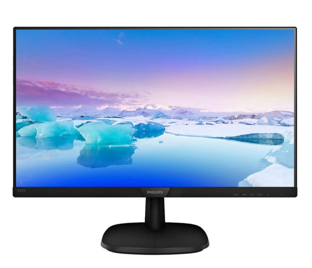 PHILIPS 23.8'' 243V7QSB/00 Czarny - 372358 - zdjęcie